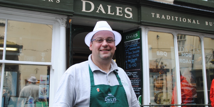 Dales Traditional Butchers raises £325 for Girl Guides through UK Sausage Week