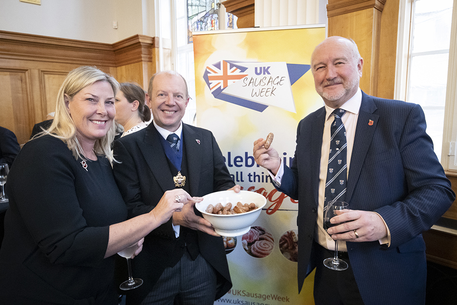 A Royal occasion plus UK Sausage Week at Butchers’ Hall