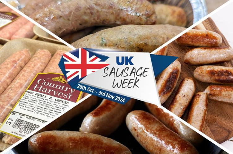 A home economist prepares sausage products for tasting as part of the UKSW judging process.