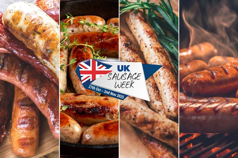 A home economist prepares sausage products for tasting as part of the UKSW judging process.