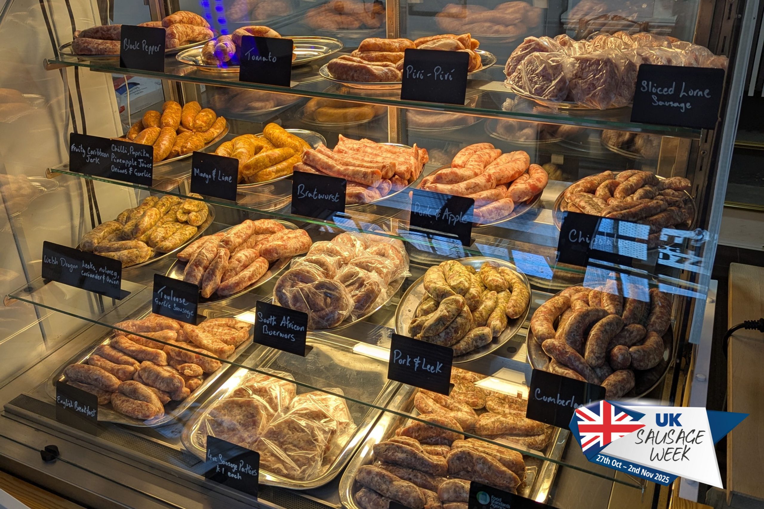 A home economist prepares sausage products for tasting as part of the UKSW judging process.