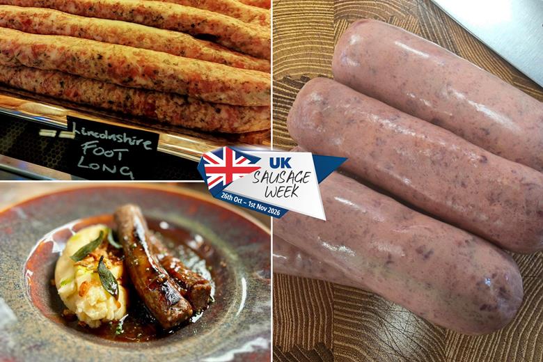 A home economist prepares sausage products for tasting as part of the UKSW judging process.