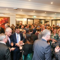 Guests gather in anticipation for the 2019 lunch