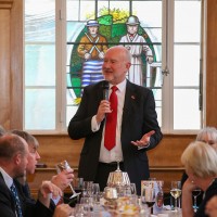 Meat Management Publisher Graham Yandell welcomes guests to the 2019 event