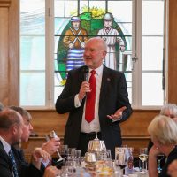 Meat Management Publisher Graham Yandell welcomes guests to the 2019 event