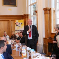 Graham Yandell introduces host Lesley Waters